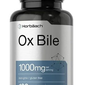 Ox Bile 1000 mg - 100 Capsules